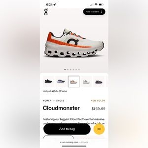 Cloudmonster Running Shoes